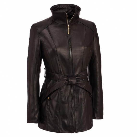 Women Leather Coat